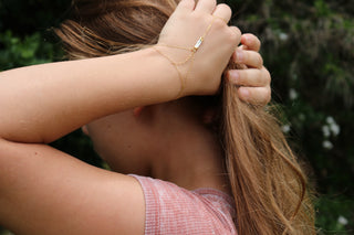 Pearl Hand Chain Bracelet