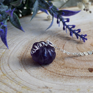Amethyst Gemstone Necklace