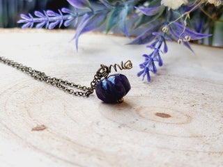 Amethyst Gemstone Necklace