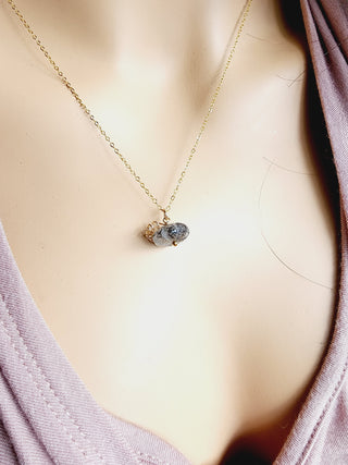 Rutile Gemstone Necklace