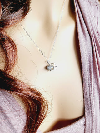 Rutile Gemstone Necklace