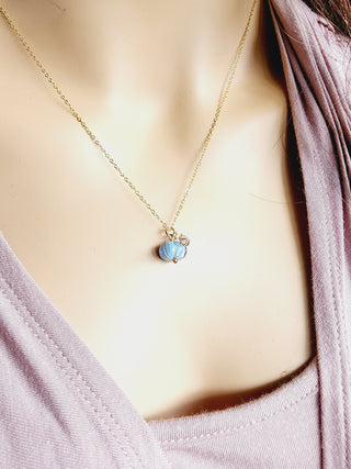 Boulder Opal Gemstone Necklace