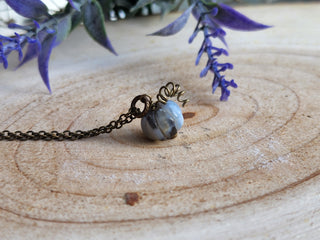 Boulder Opal Gemstone Necklace
