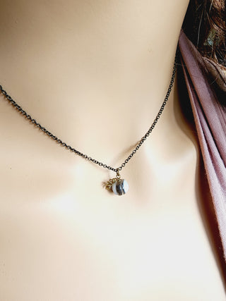 Boulder Opal Gemstone Necklace