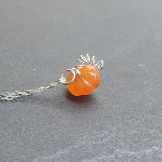 Carnelian Gemstone Necklace