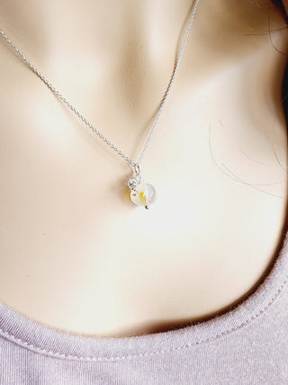 Natural Carnelian Light Gemstone Necklace