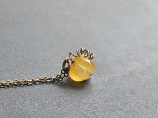 Natural Carnelian Medium Gemstone Necklace