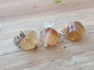 Natural Carnelian Medium Gemstone Necklace