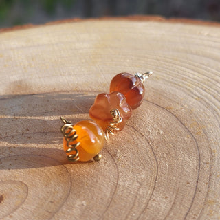 Natural Carnelian Gemstone Necklace