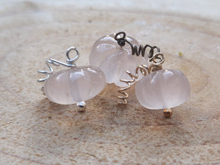 Pink Rose Quartz Gemstone Necklace