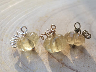 Shaded Lemon Quartz Gemstone Necklace