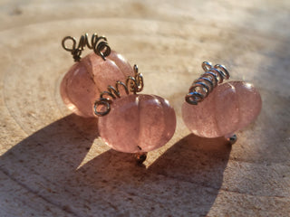 Strawberry Quartz Gemstone Necklace
