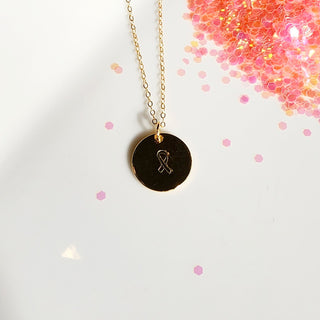 Cancer Awareness Ribbon Necklace
