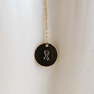 Cancer Awareness Ribbon Necklace