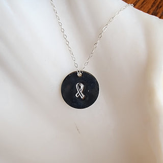Cancer Awareness Ribbon Necklace