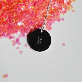 Cancer Awareness Ribbon Necklace
