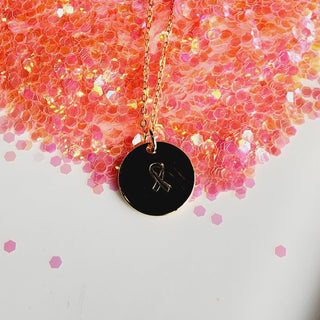 Cancer Awareness Ribbon Necklace