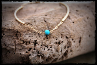 Turquoise Tube Bracelet