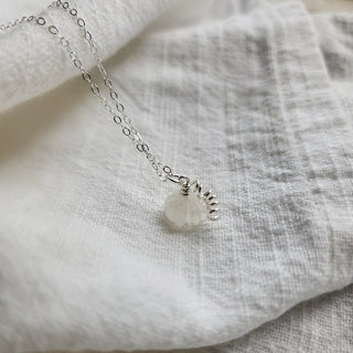 Moonstone Mini Gemstone Necklace