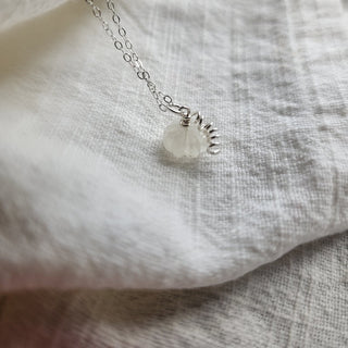 Moonstone Mini Gemstone Necklace