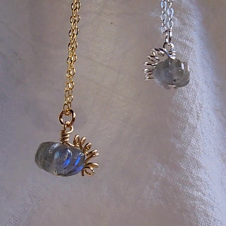 Labradorite Mini Gemstone Necklace
