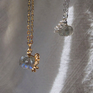 Labradorite Mini Gemstone Necklace