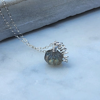 Labradorite Mini Gemstone Necklace