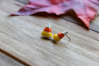 Candy Corn Stud Earrings