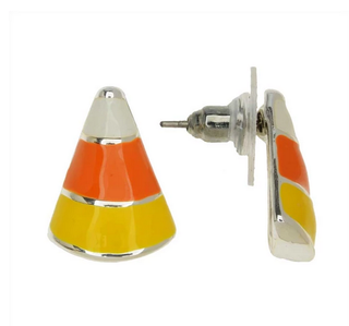 Candy Corn Stud Earrings