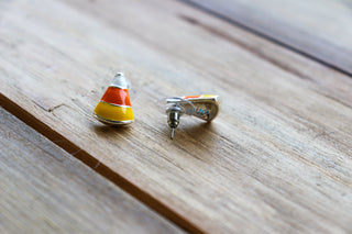 Candy Corn Stud Earrings
