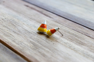 Candy Corn Stud Earrings