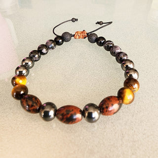 Mystic Protection & Healing Macrame Bracelet