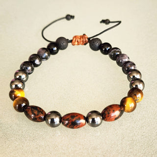 Mystic Protection & Healing Macrame Bracelet