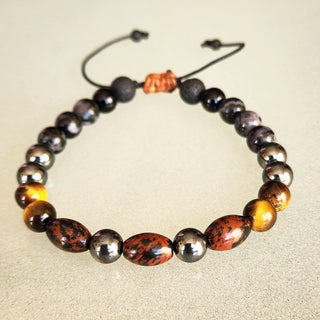 Mystic Protection & Healing Macrame Bracelet