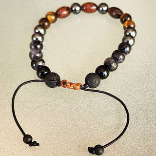 Mystic Protection & Healing Macrame Bracelet