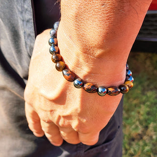 Mystic Protection & Healing Macrame Bracelet